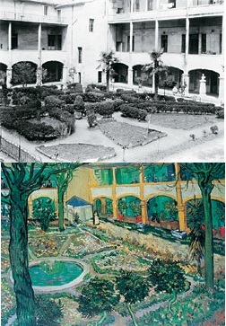 1888 Vincent van Gogh was taken to this hospital in Arles